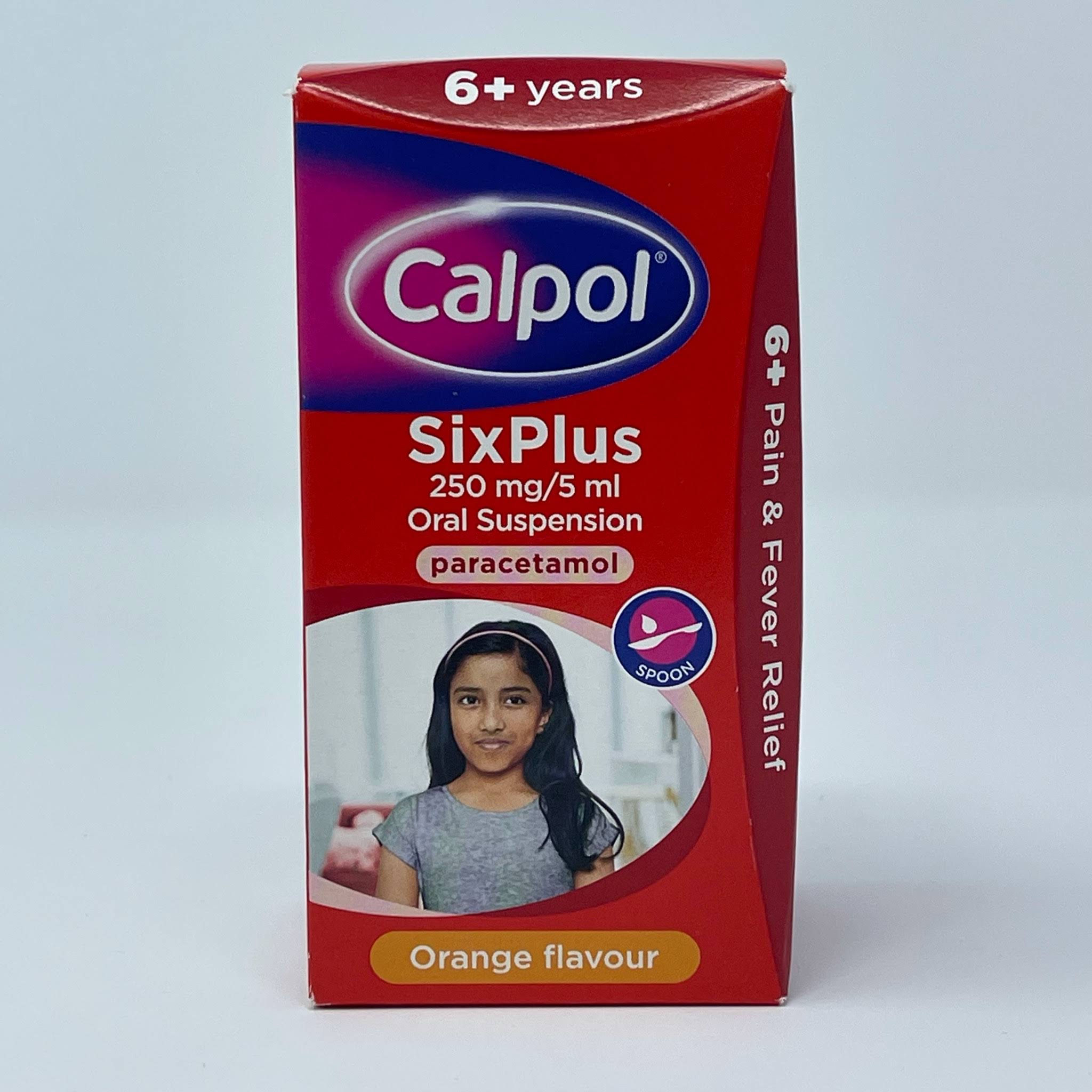 Calpol SixPlus Oral Suspension Paracetamol - 250mg, 6 plus years