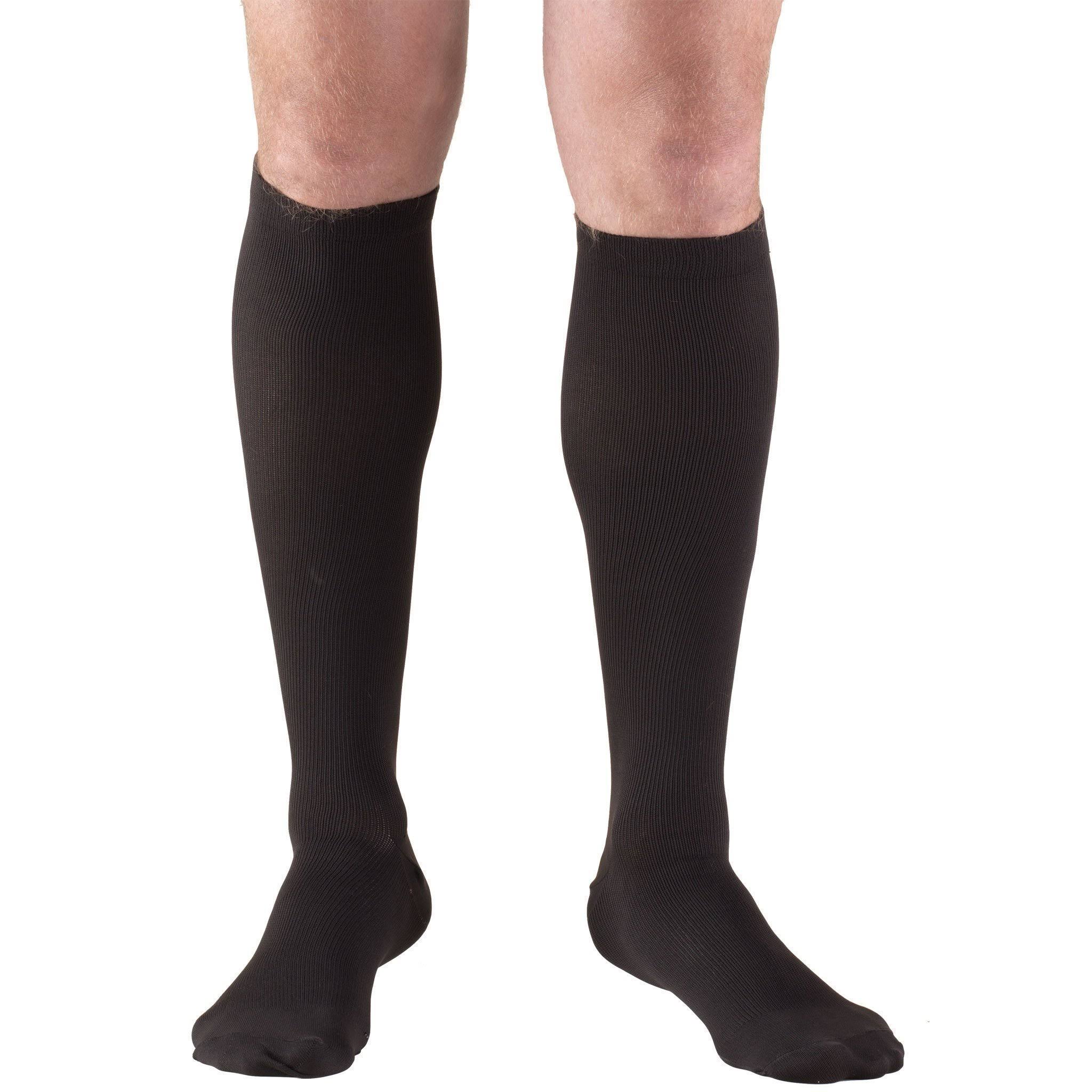 Truform Diabetic Socks - Black, 3 Pairs