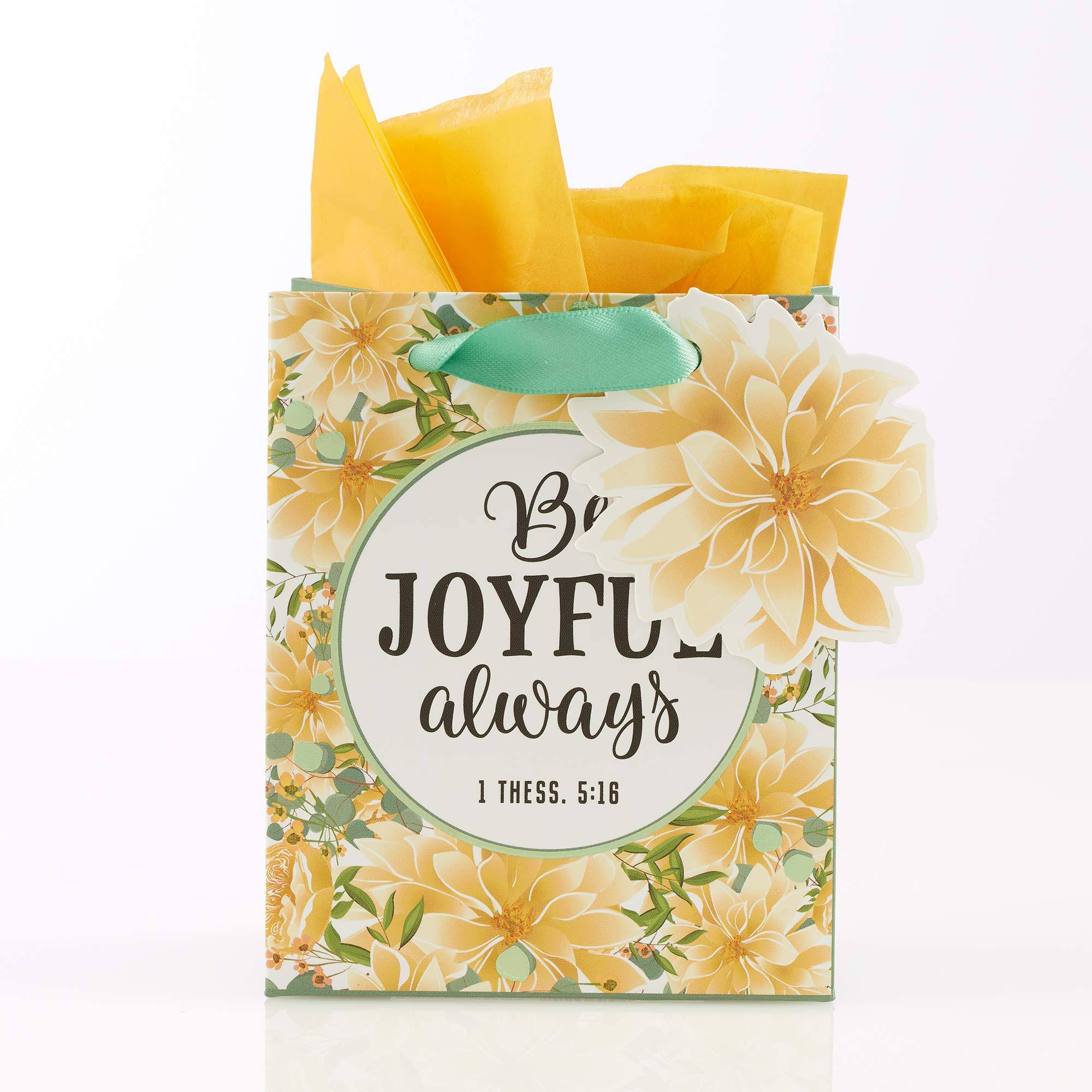 Be Joyful Always Gift Bag - Extra Small