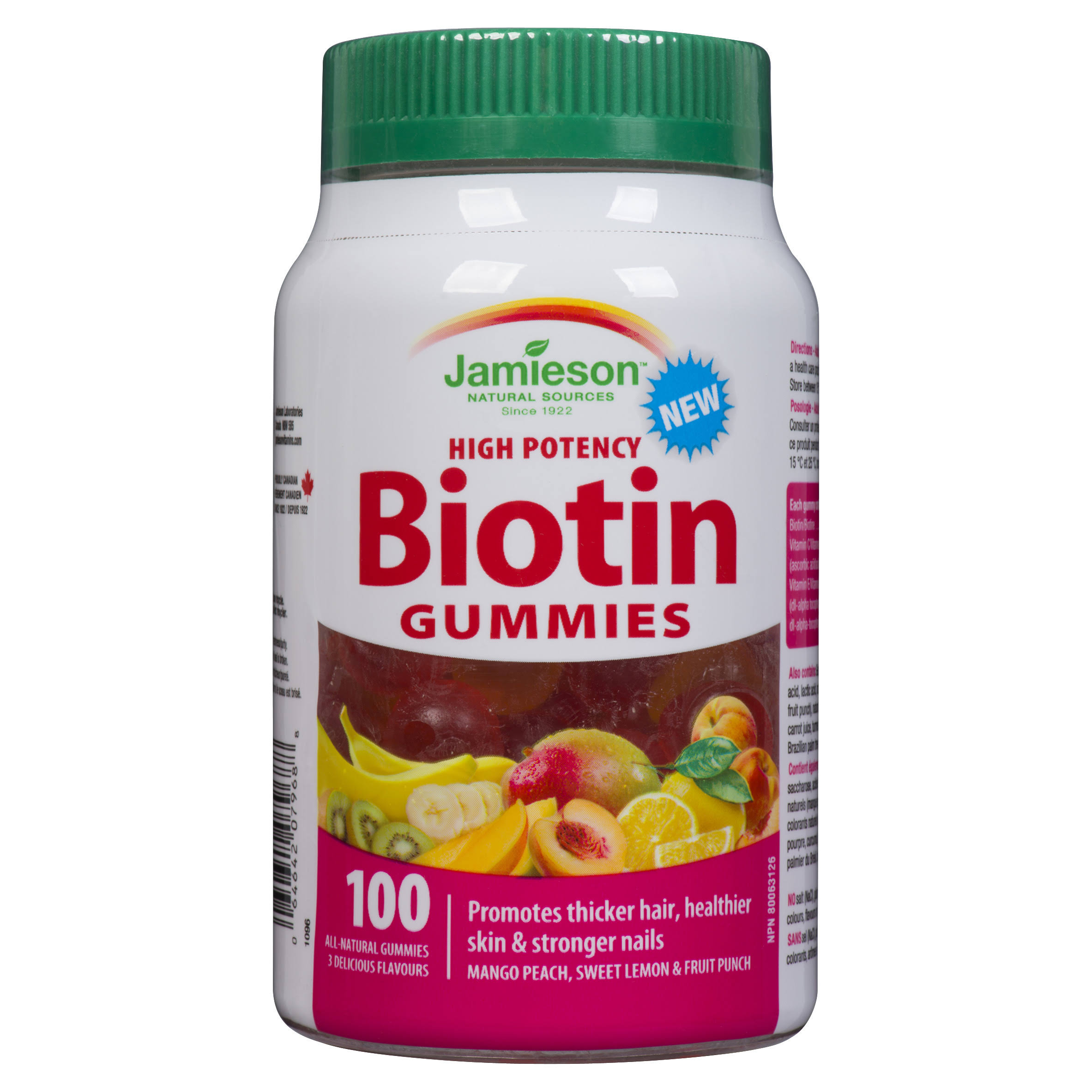 Jamieson Biotin Gummies Dietary Supplement - 100ct