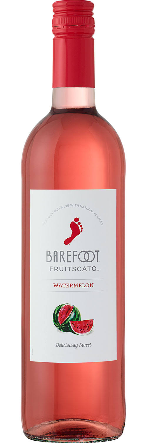 Barefoot Red Wine, Fruitscato, Watermelon - 750 ml
