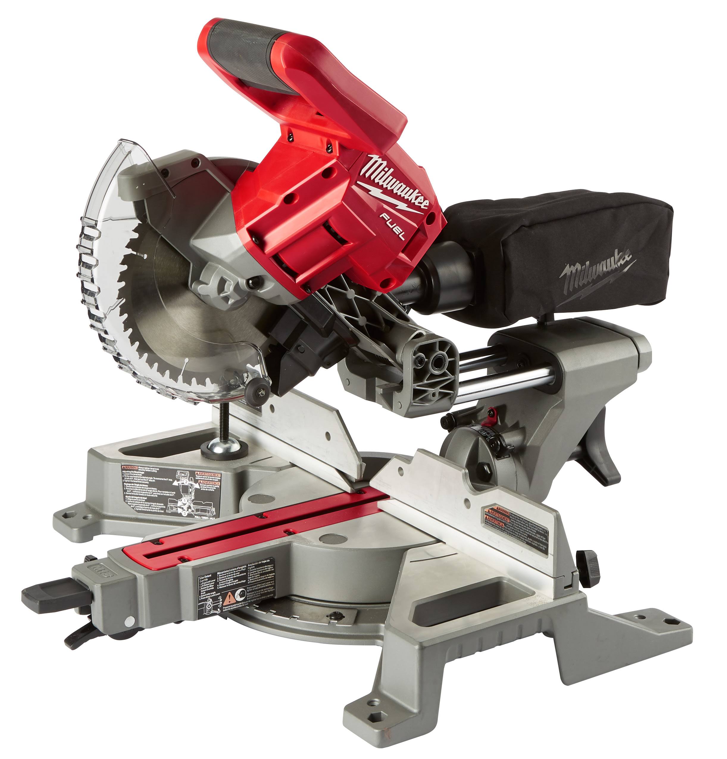 Milwaukee Tool 2733-20 M18 Fuel 7-1/4 in. Dual Bevel Sliding Compound Miter Saw