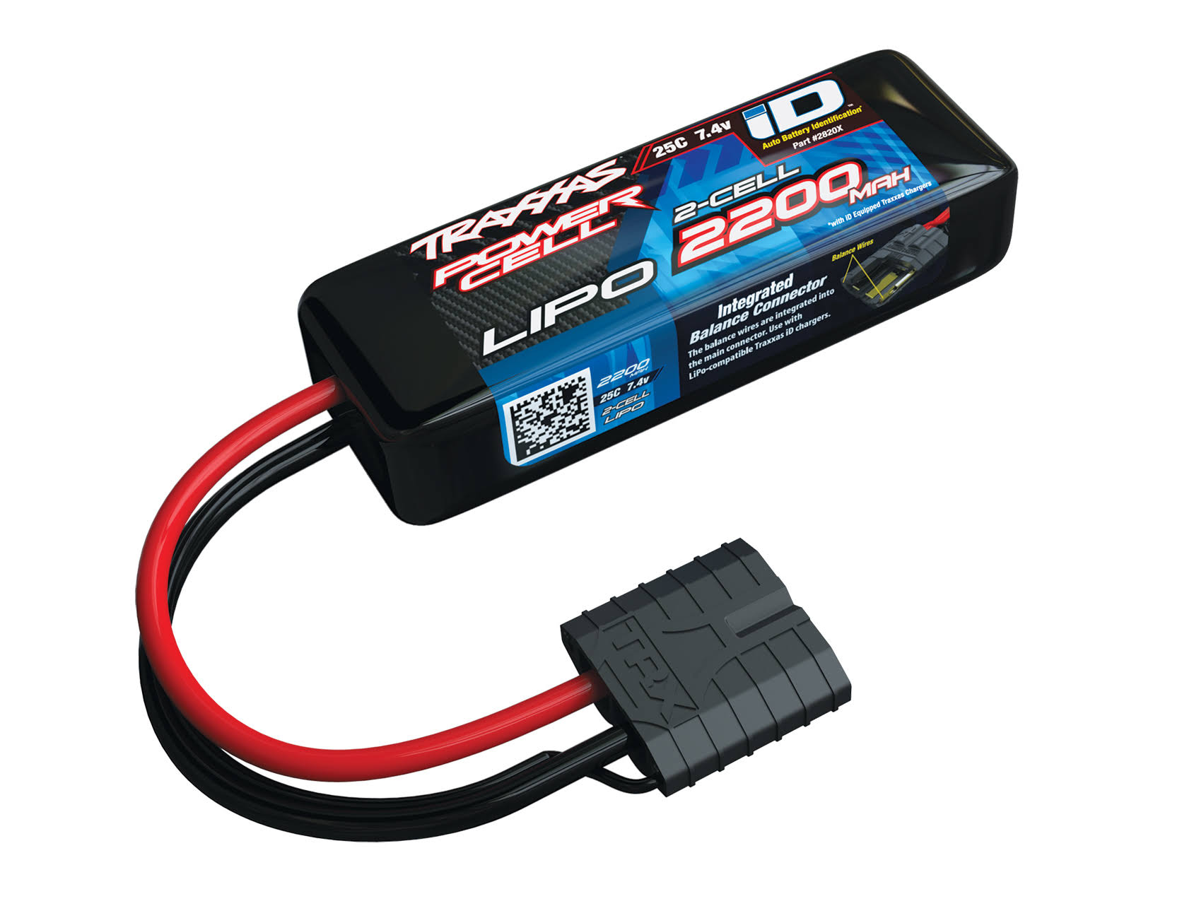 Traxxas LiPo Battery - 2200mAh, 7.4V