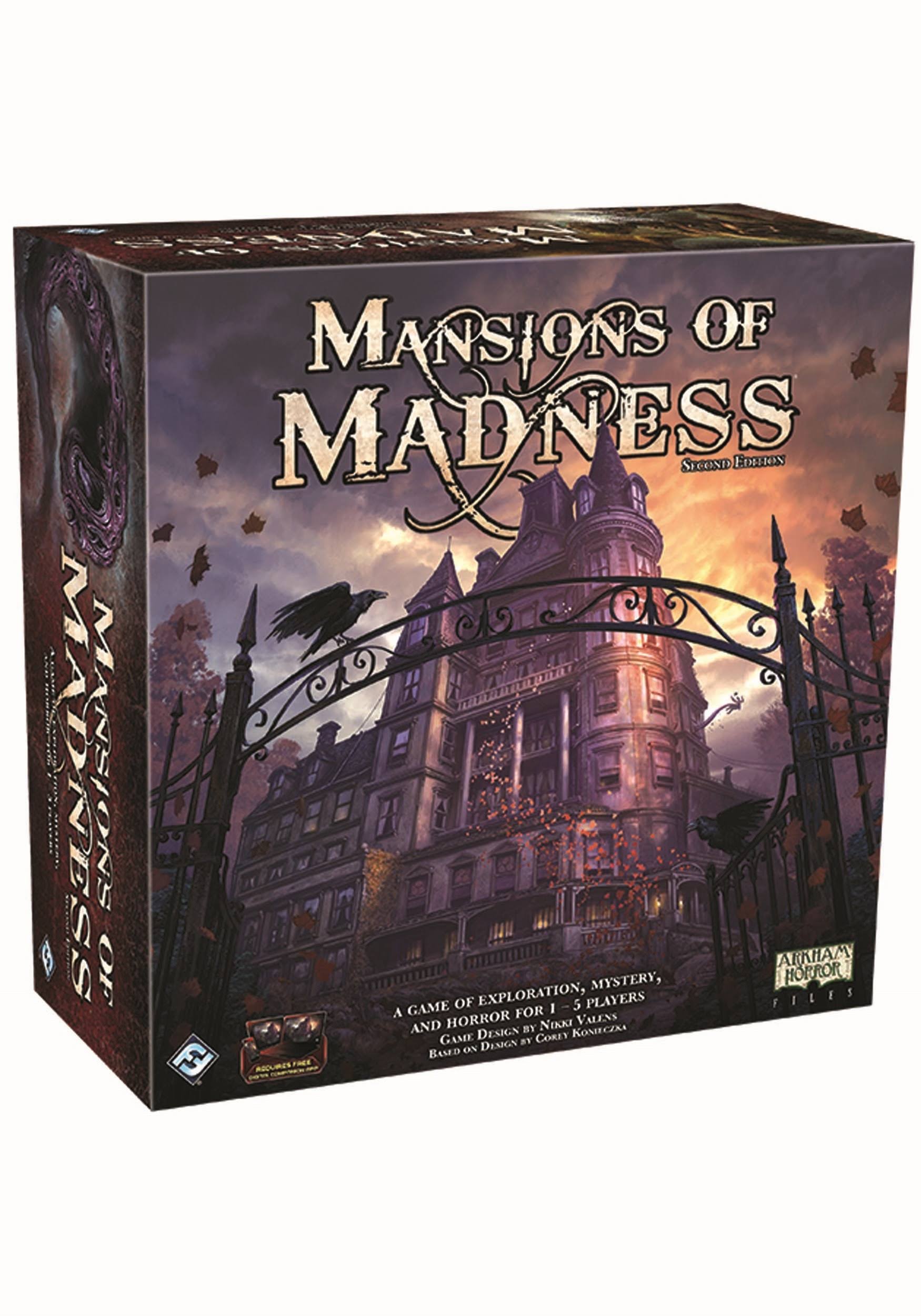 Fantasy Flight Games Ffgmad20 Mansions of Madness 2nd Edition Board Game