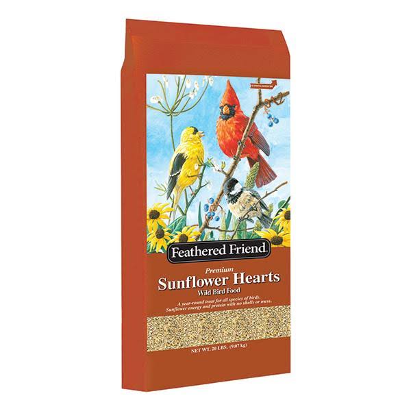 Feathered Friend Sunflower Hearts 20 lbs