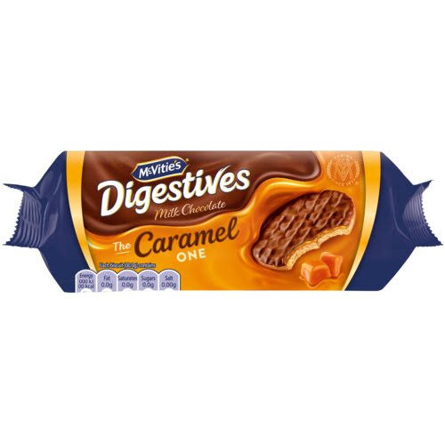 McVitie's Digestives Milk Chocolate The Caramel One