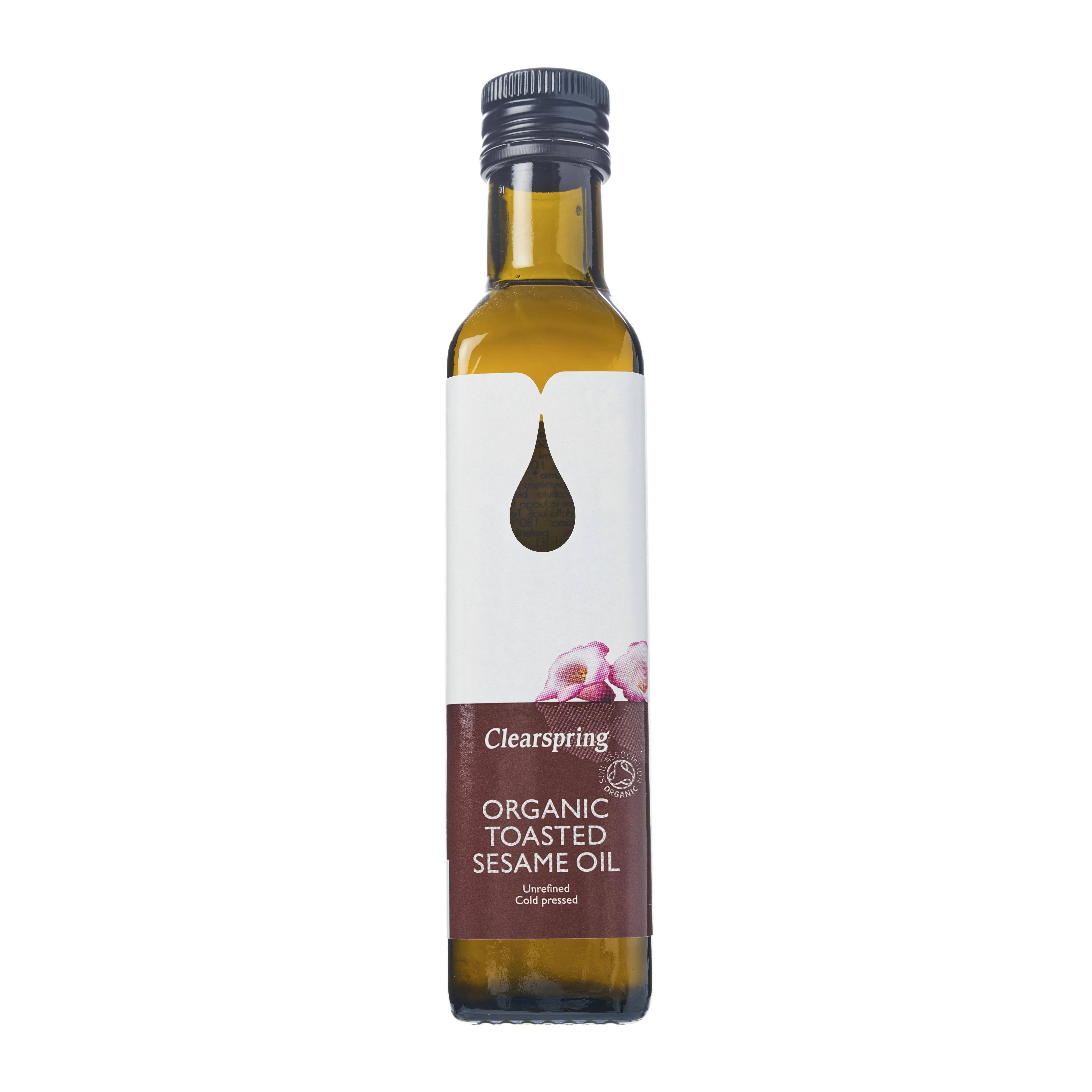 Clearspring Organic Toasted Sesame Oil (250 ml)