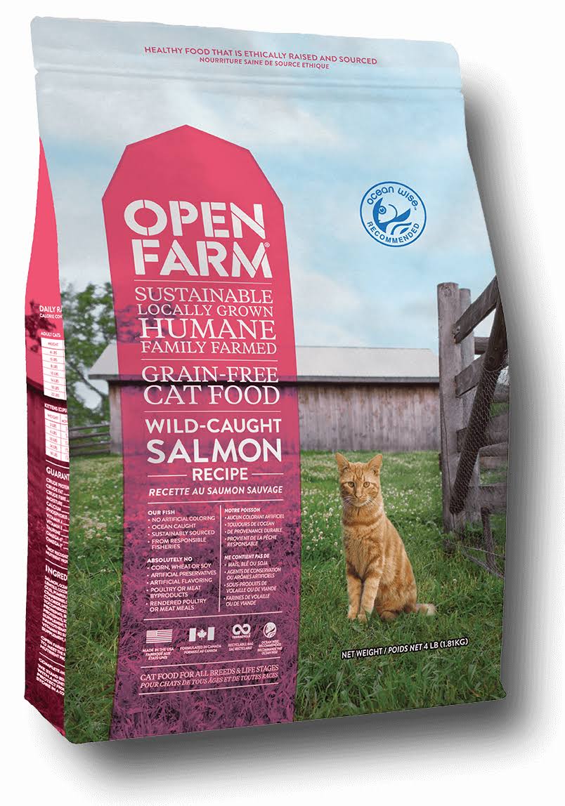 Open Farm Wild Salmon Cat Food 8 lb