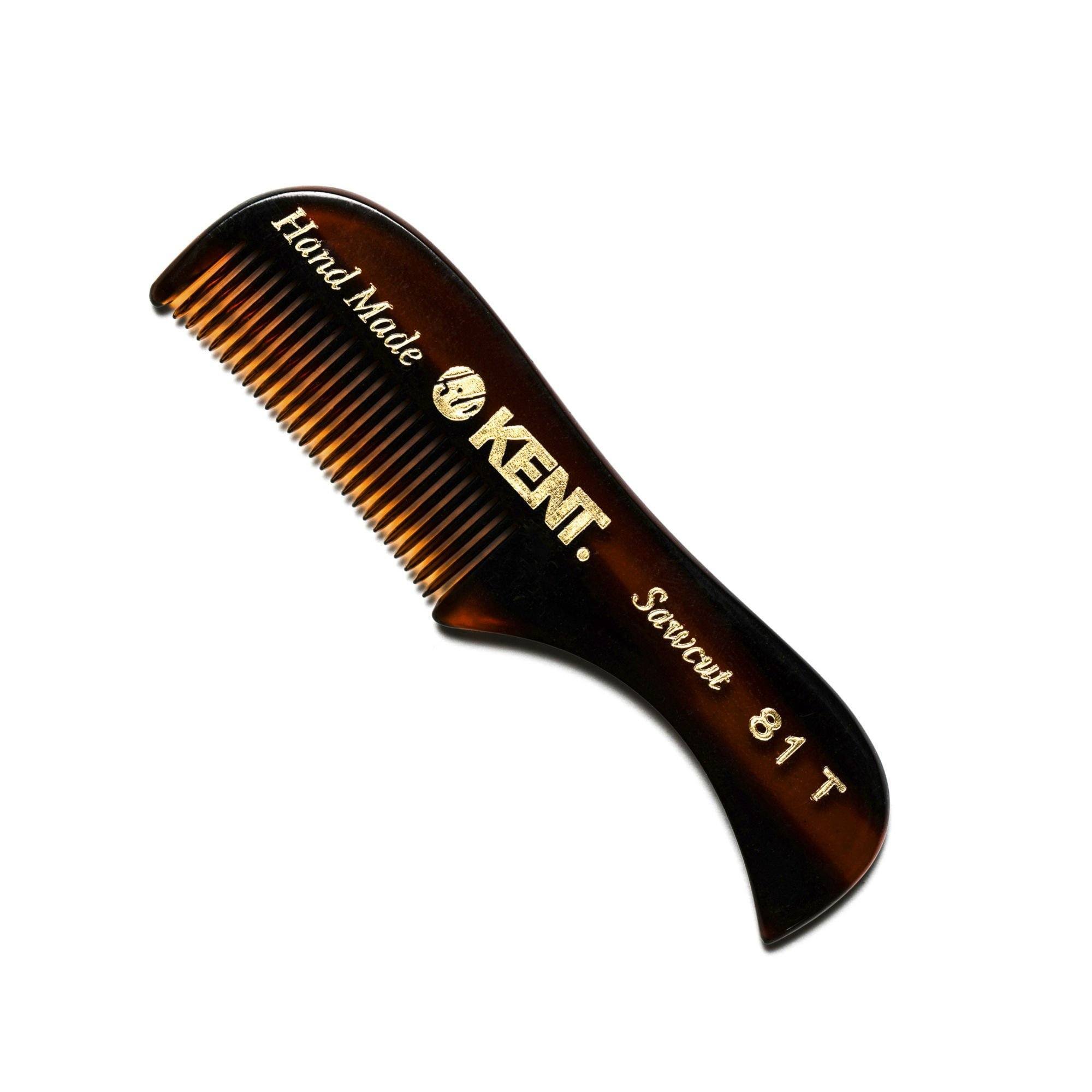 Kent Moustache & Beard Comb - Fine Toothed