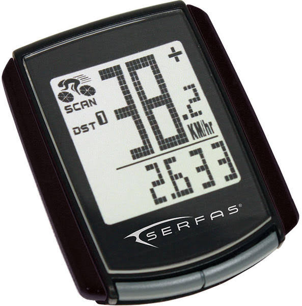 Serfas 14-Function Slim Wired Cycling Computer