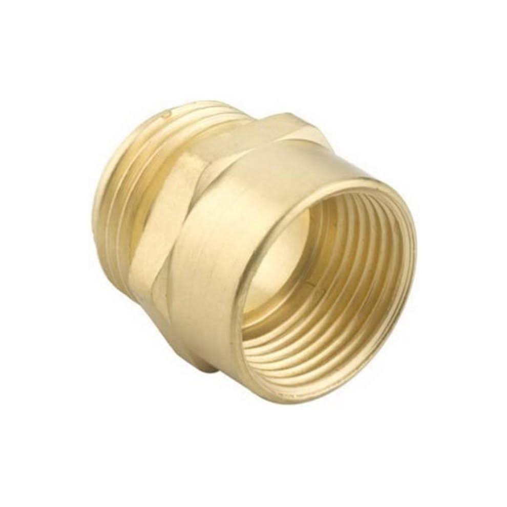 Green Thumb Brass Female Hose to Male Pipe Connector - 3/4"