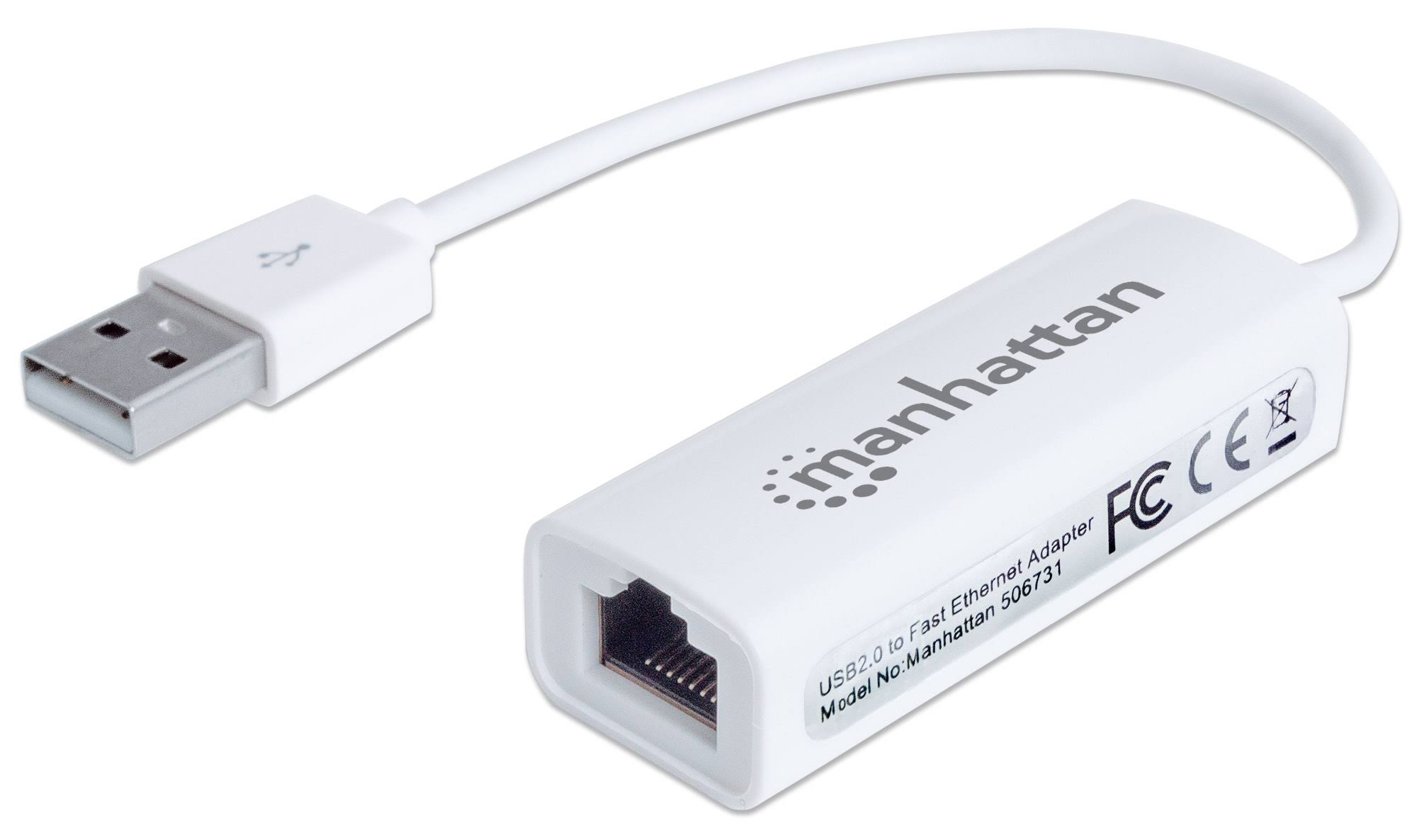 Manhattan USB 2.0 to Fast Ethernet Adapter