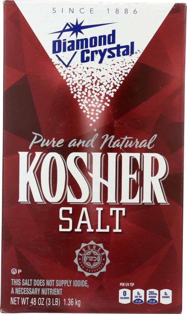 Diamond Crystal Kosher Salt - 48 oz box
