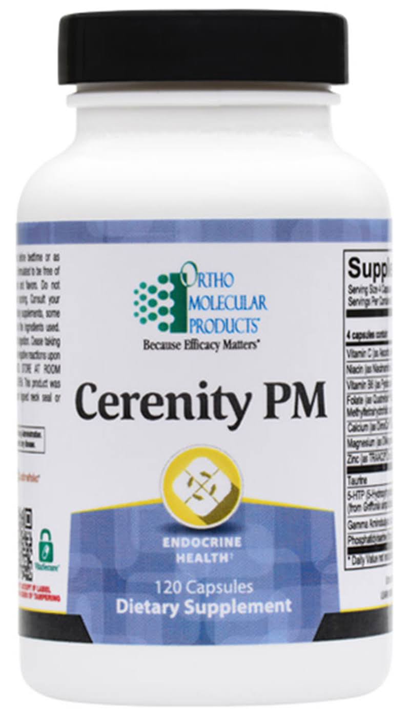 Ortho Molecular Products Cerenity PM Capsules - 120 Count