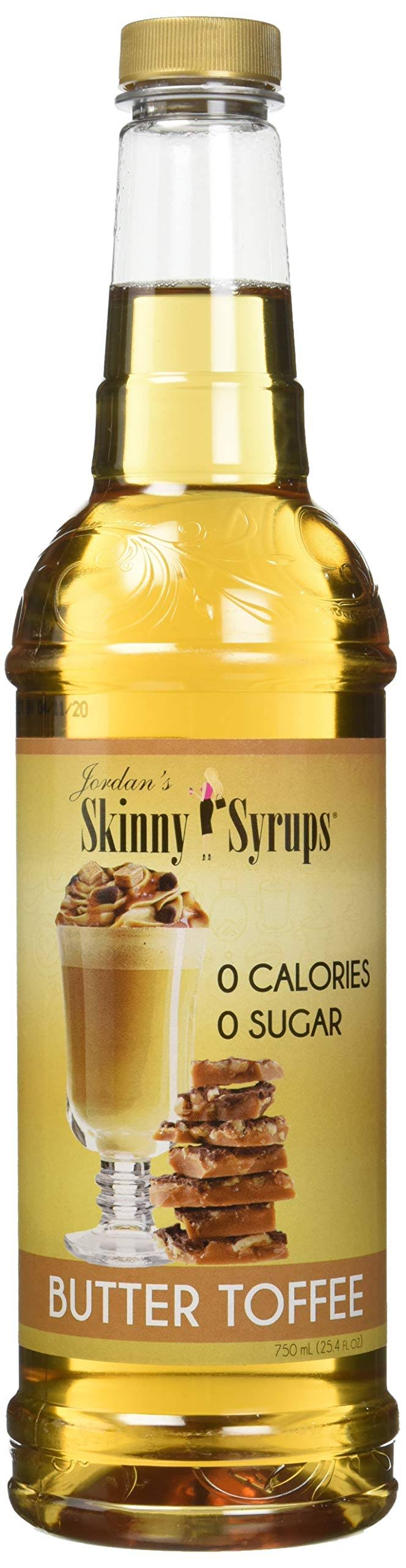 Jordan's Skinny Syrup Sugar-Free English Toffee Syrup - 25.4oz