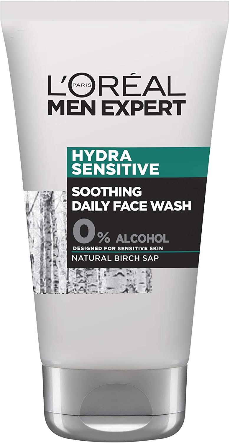 L'Oreal Men Expert Hydra Sensitive Soothing Daily Face Wash 100ml