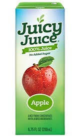 Juicy Juice 100% Apple Juice - 6.75oz, 8pcs