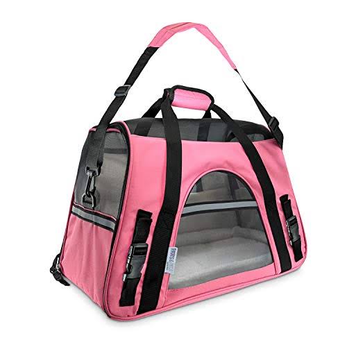 Paws & Pals Pet Carrier Soft Sided Travel Bag - Large, Green