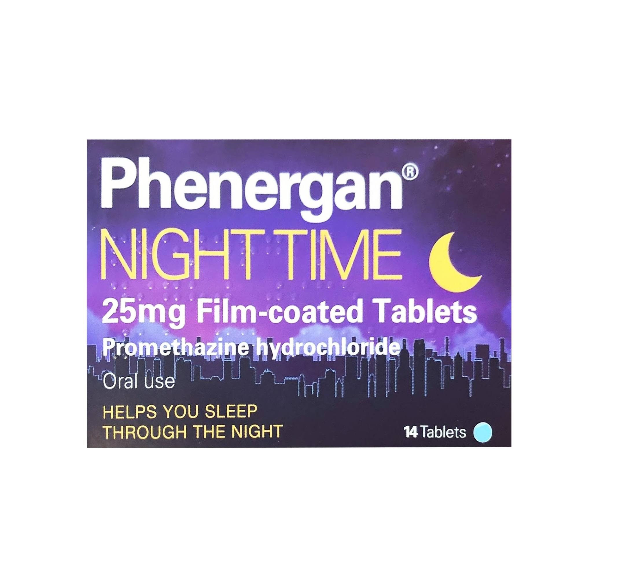 Phenergan Night Time Sleeping Pills - 25mg, 14ct