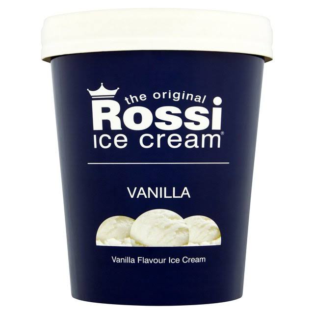 Rossi Ice Cream - Vanilla, 500ml