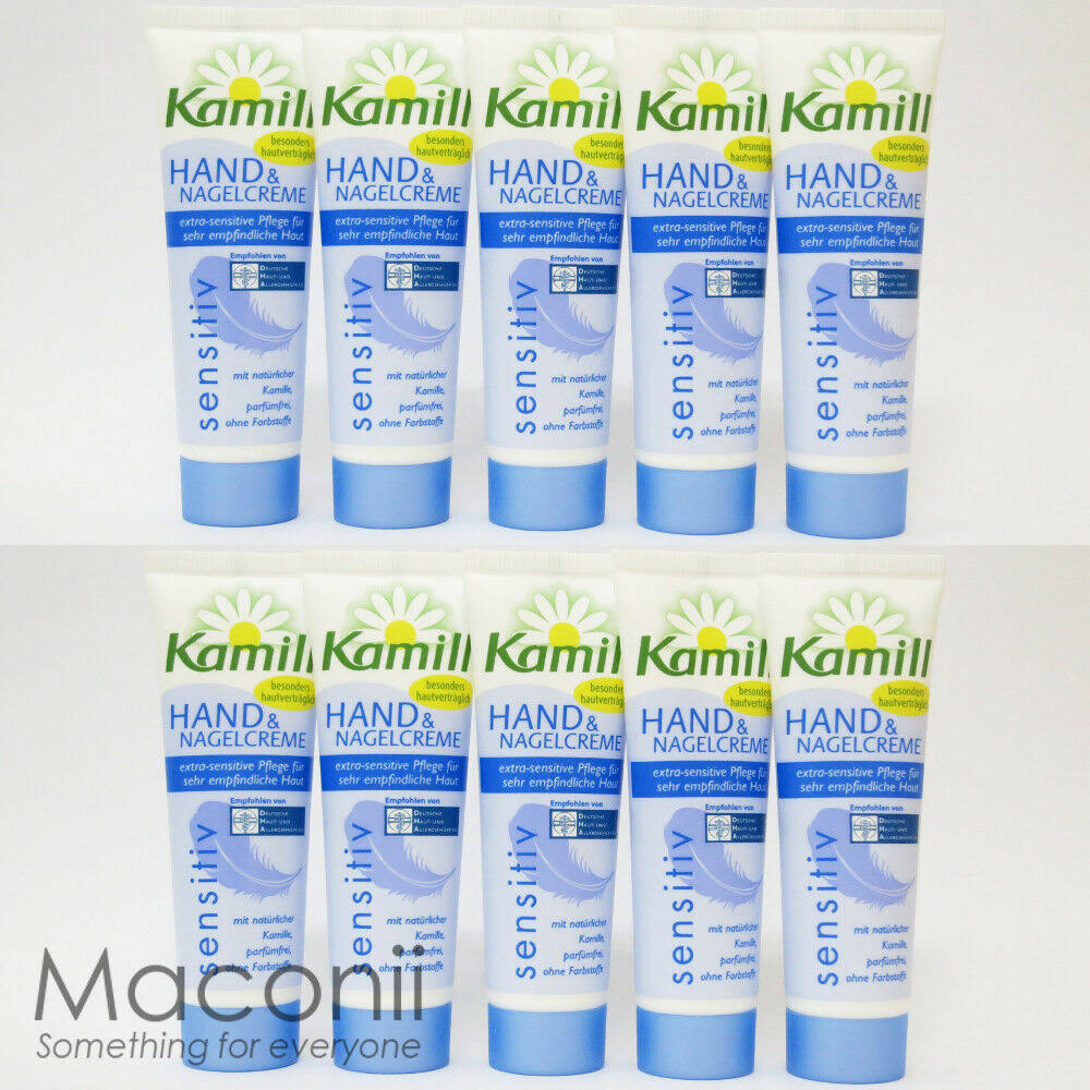 Kamill Hand and Nail Cream Sensitive Mini Travel Sample 30ml x10 Bulk Buy