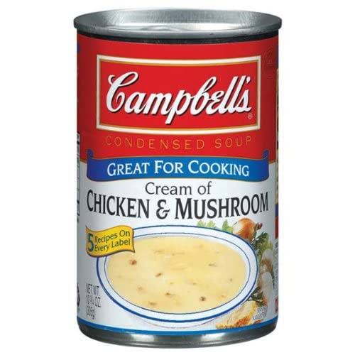 Campbell's Condensed Soup - Cream of Chicken and Mushroom, 10.75oz
