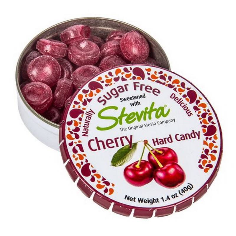 Stevita Cherry Hard Candy - Sugar Free, 1.4oz