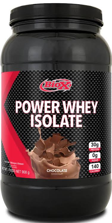 BioX Power Whey Isolate 908g - Chocolate Caramel Fudge