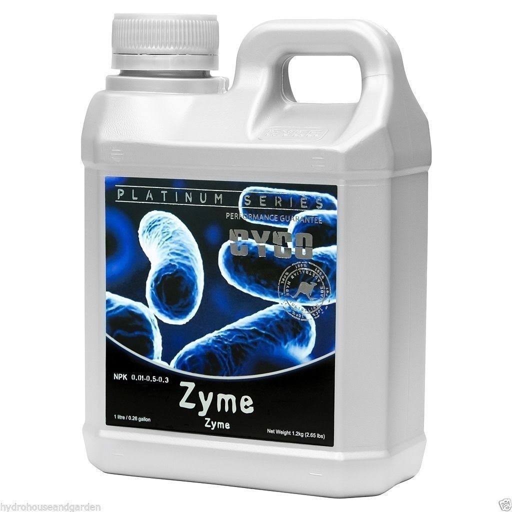 Cyco Platinum Nutrients Zyme Hydroponics Fertilizer - 1L