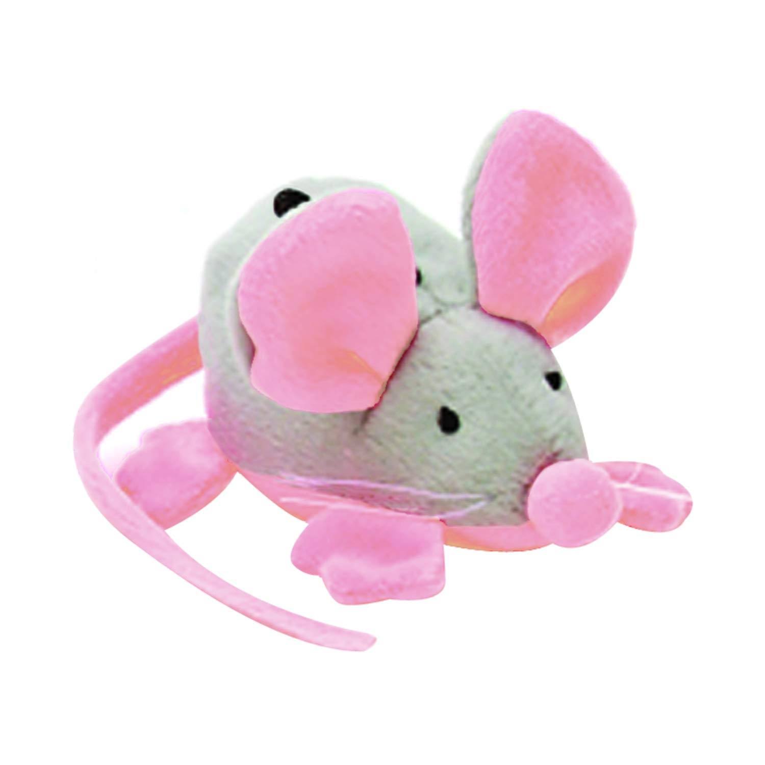 Spot Ethical Rattle Clatter Catnip Mouse Cat Toy - Colors Vary