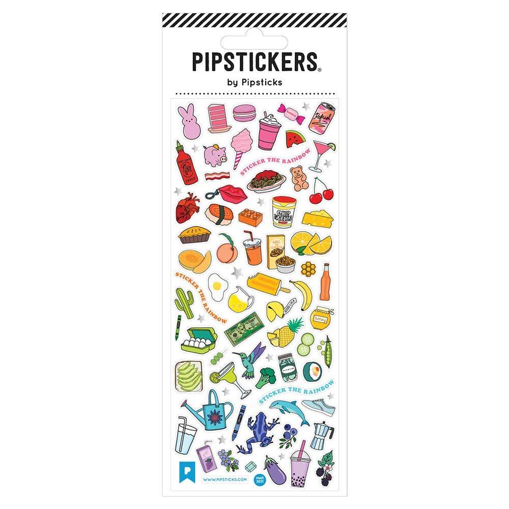 Pipsticks Rainbow Stickers