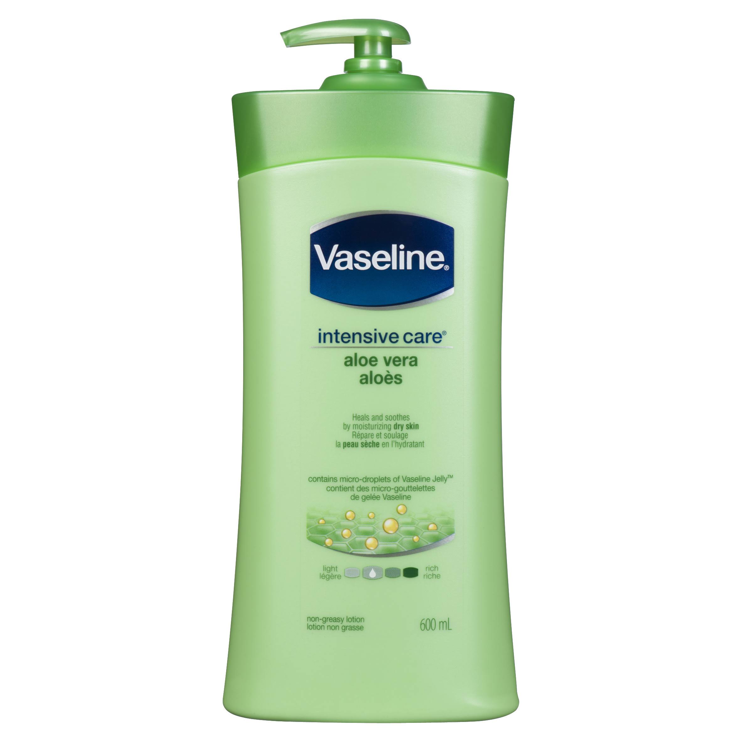 Vaseline Intensive Care Aloe Vera Moisturising Lotion For Dry Skin 600 ml (20.29 oz) | Bath & Body | Free Shipping On All Orders