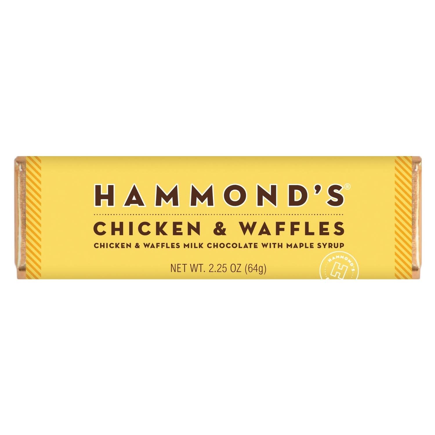 Hammond's Chicken & Waffles Milk Chocolate Candy Bar