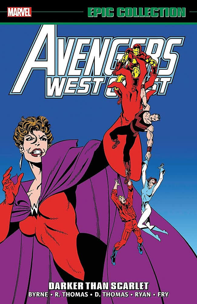 Avengers West Coast Epic Collection: Darker Than Scarlet by John Byrne