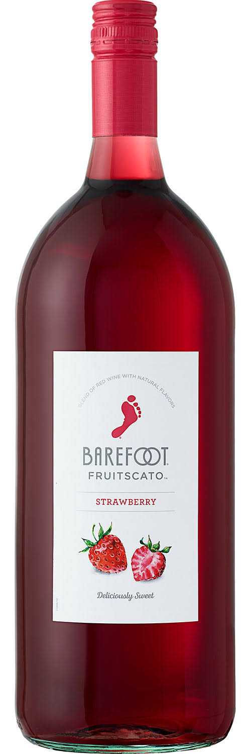 Barefoot Strawberry Moscato - 1.5 L