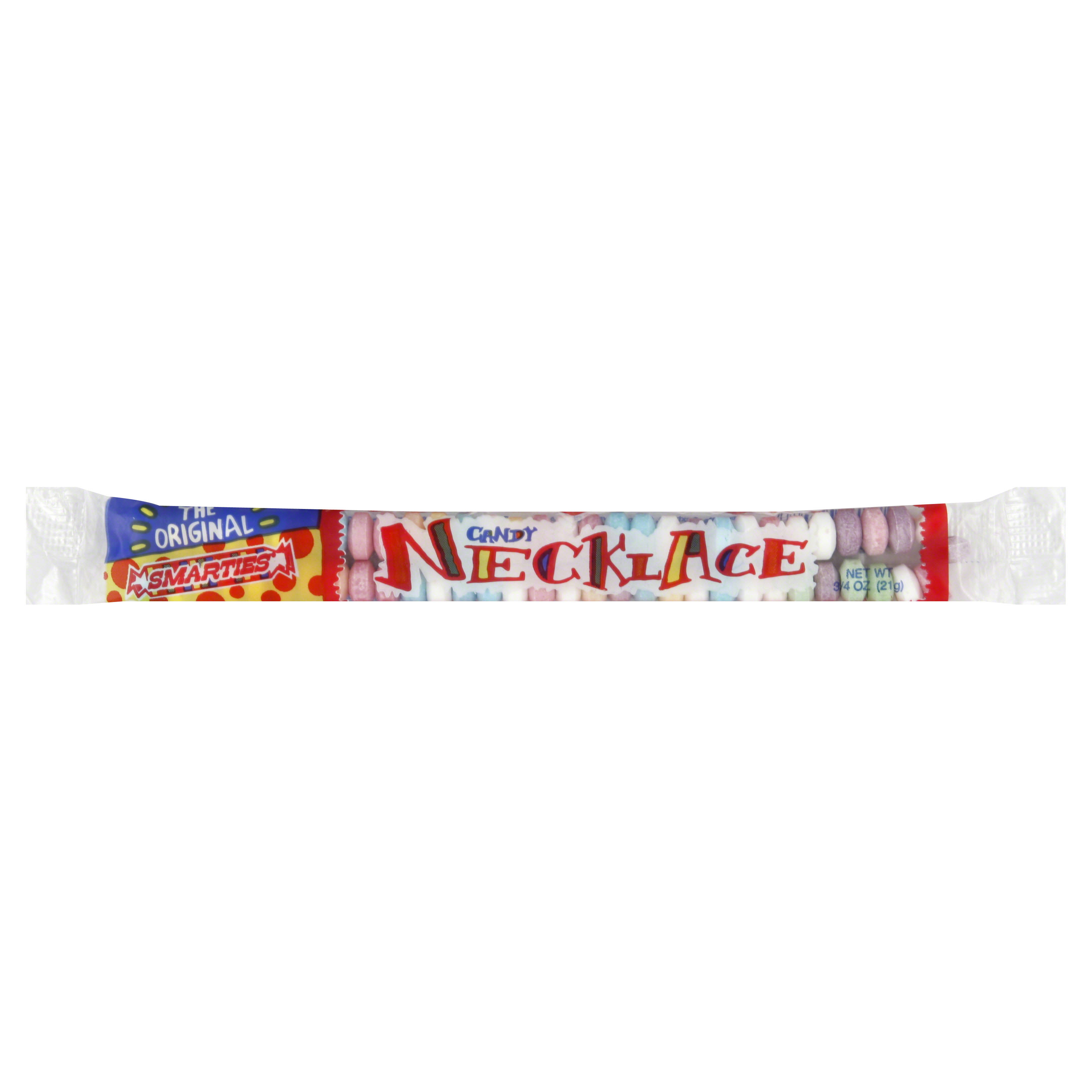 Smarties Candy Necklace - 24 Pack