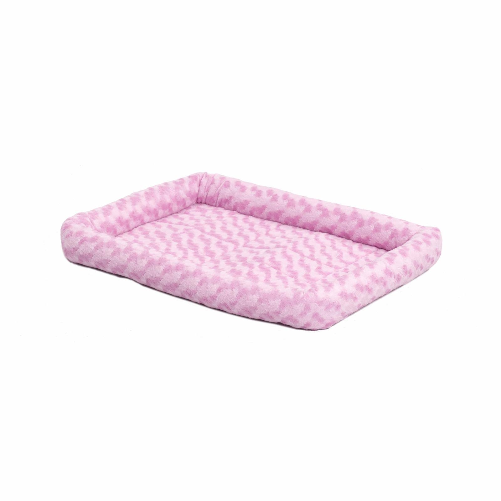 Midwest Quiet Time Pet Bed - Pink, 60cm