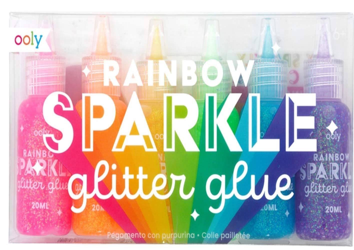 Ooly Glitter Glue Rainbow Sparkle