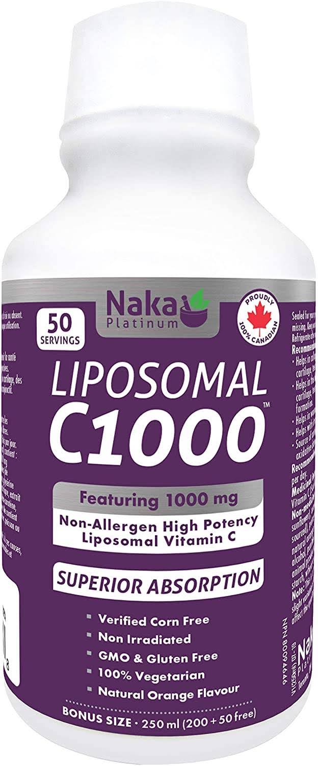 Naka Liposomal C1000 Dietary Supplement - 250ml