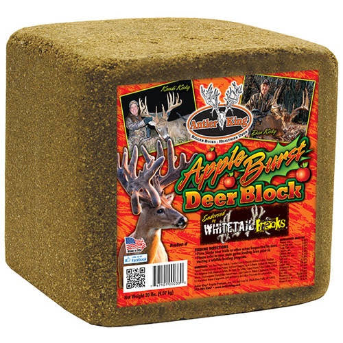 Antler King 569 Whitetail Freaks Apple Burst Mineral Deer Block - 20lbs