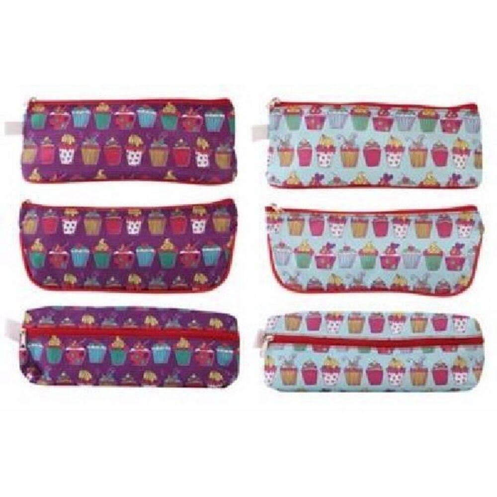 Cup Cakes Design Pencil Case Stationery School
