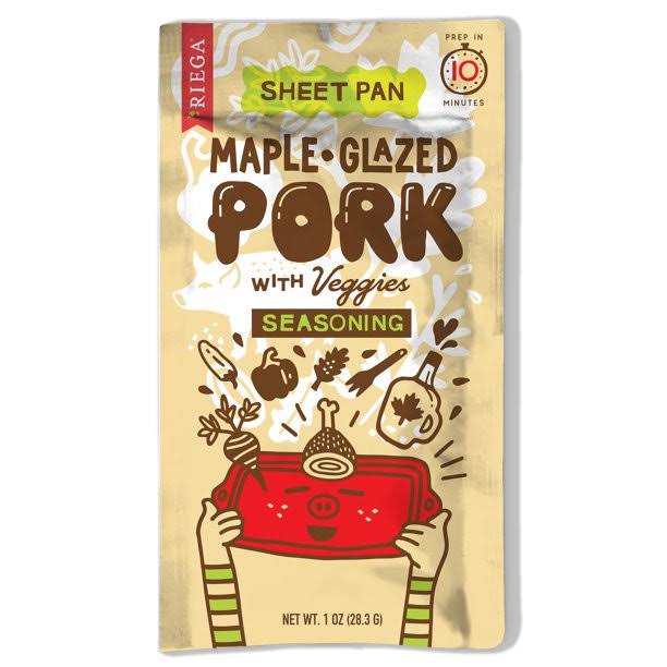 Riega Maple Glazed Pork Sheet Pan Seasoning - 1 oz