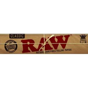 Raw Papers Classic King Size Slim Papers, 110 mm