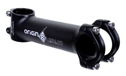 Origin8 Pro Fit Alloy Ergo Stem - Black, 110mm x 31.8mm, 8 degree