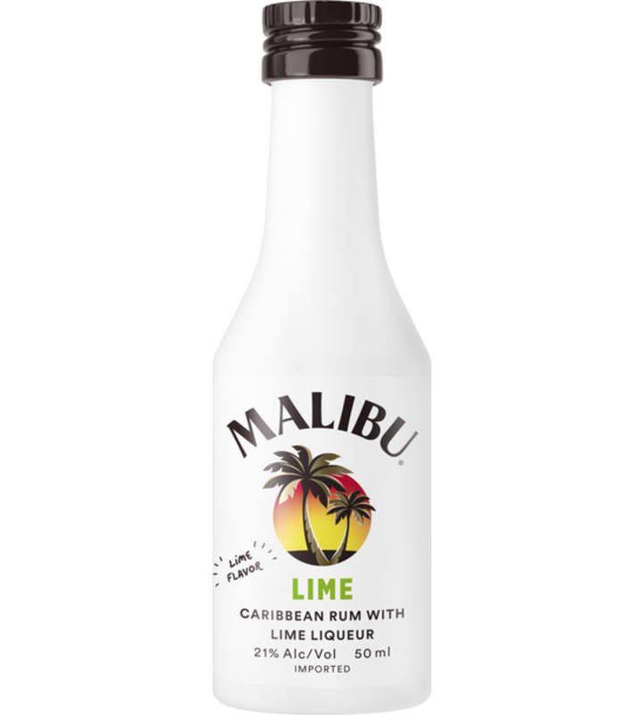 Malibu Caribbean Lime Rum 50ml