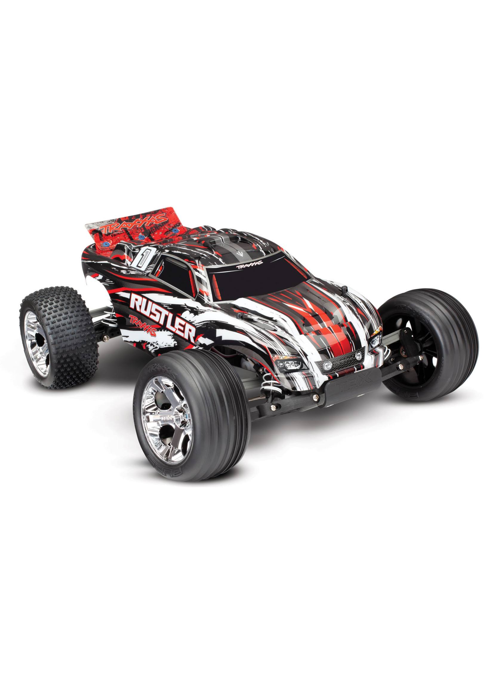 Traxxas Rustler XL-5 with ID Technology RTR 2WD Truck (Red)