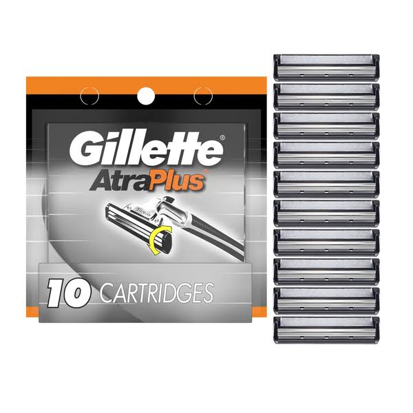 Gillette AtraPlus Cartridges - 10pk