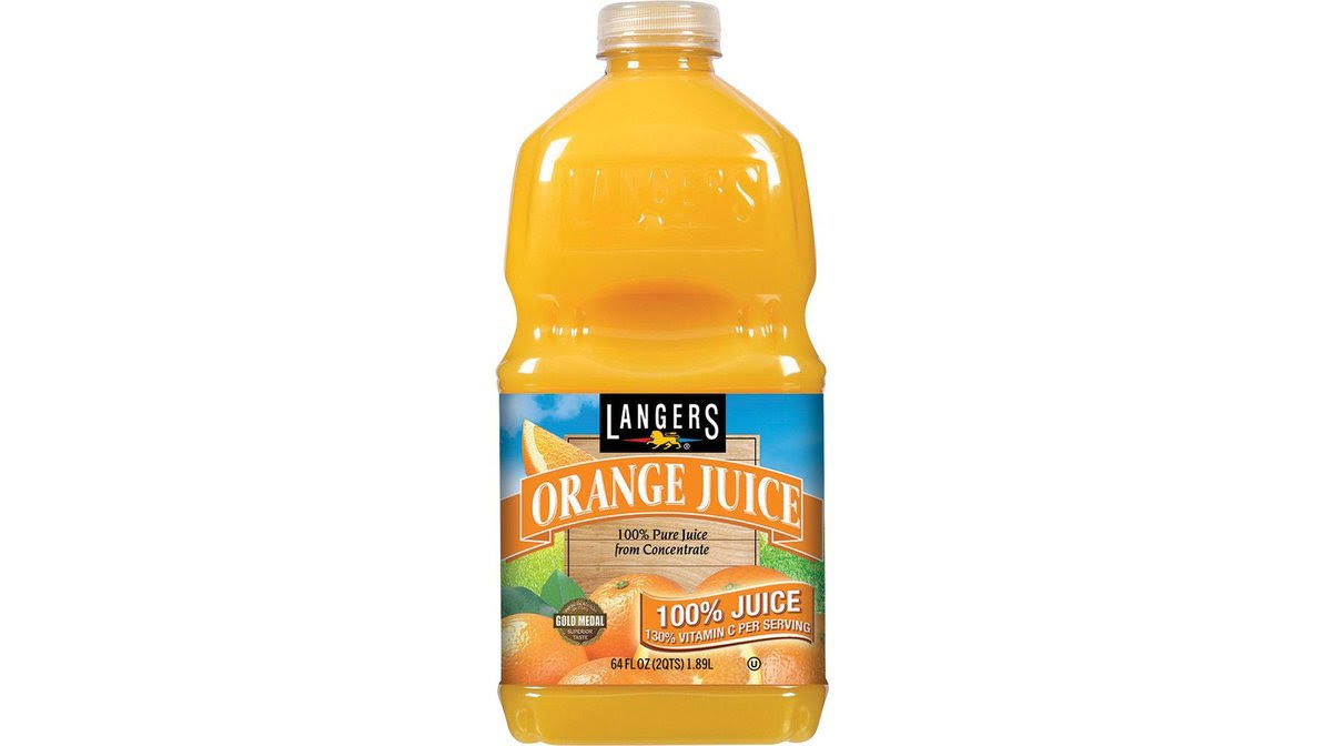 Langers Orange Juice - 64oz