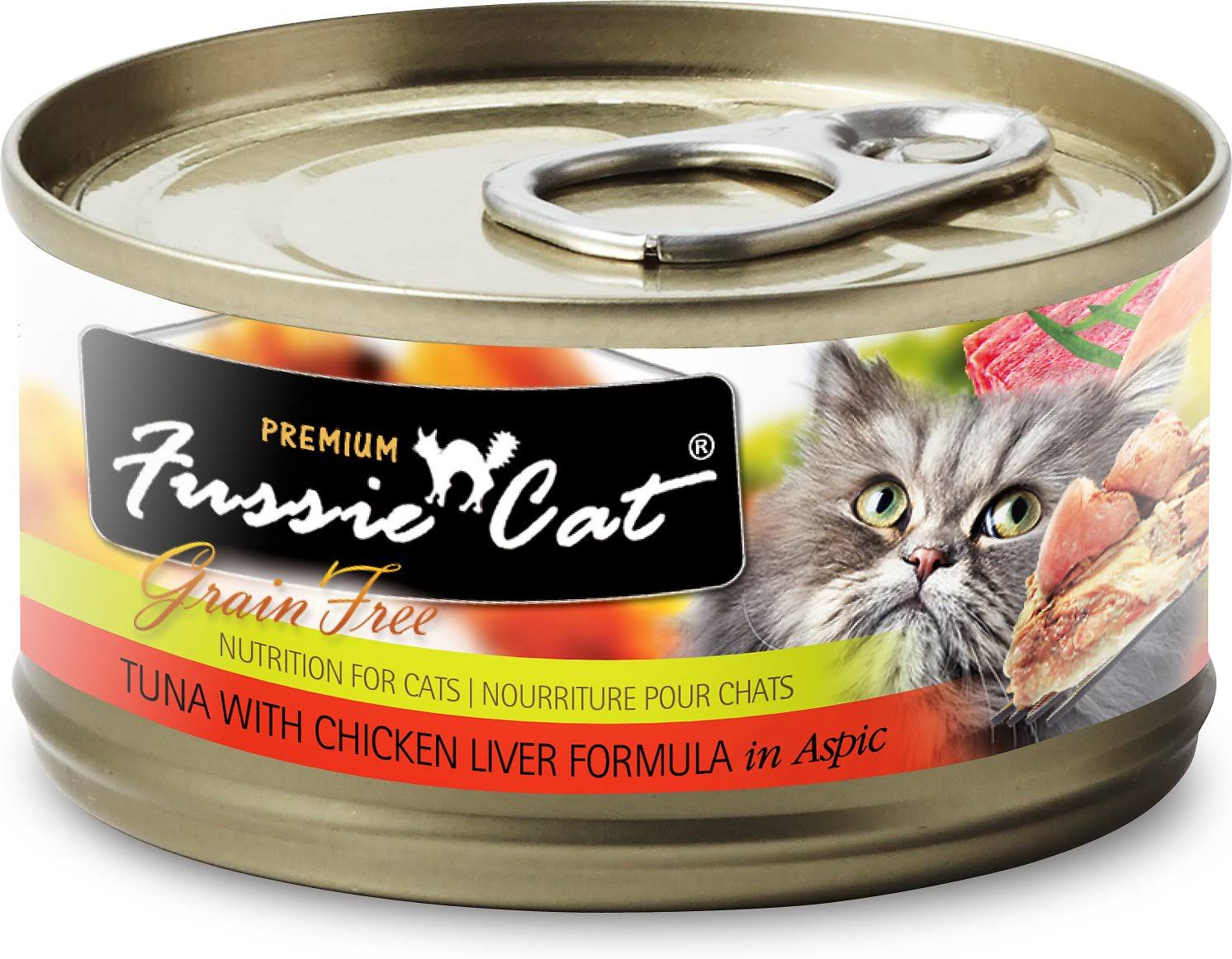 Fussie Cat Tuna with Chicken Liver