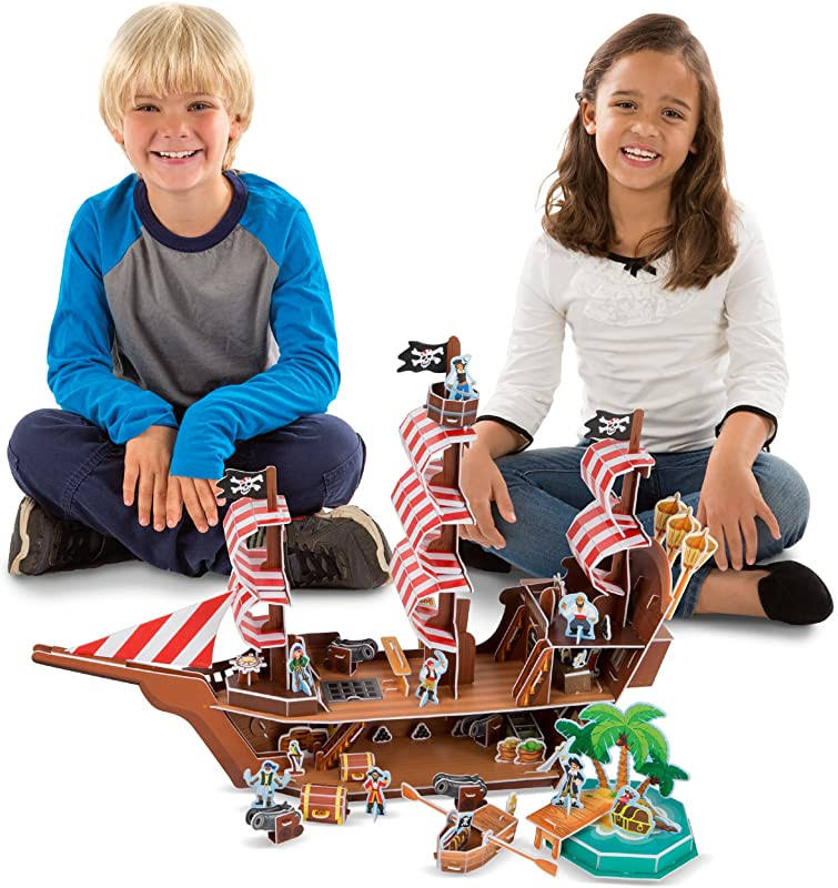 Melissa & Doug Pirate Ship 3D Puzzle